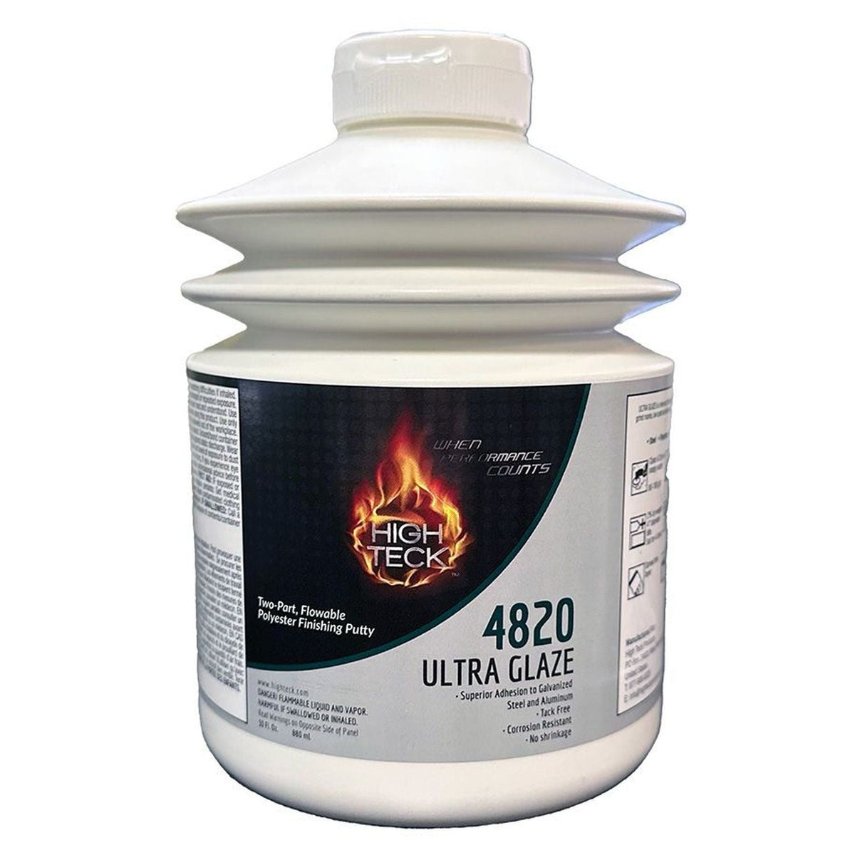 High Teck Ultra Glaze Finishing Putty - 4820 - High Teck 4820 ULTRA GLAZE FINISHING PUTTY - High Teck 4820