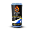 High Teck 12" x 12" Blue Microfiber Towels - 50 per Roll - 1250R - (50) 12" X 12" BLUE MICROFIBER ON ROL - High Teck 1250R