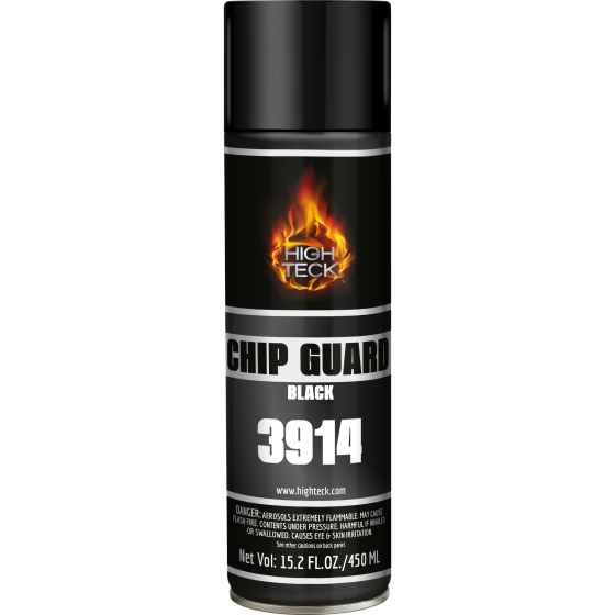 High Teck Chip Guard Black Aerosol - 3914 - HIGH TECK CHIP GUARD BLACK AEROSOL - High Teck 3914