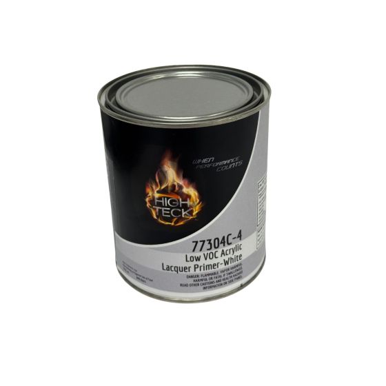 High Teck Low VOC High Solids Acrylic Lacquer Primer-White-QT - 77304C-4 - High Teck 77304C-4 Low VOC High Solids Acrylic Lacquer Primer-white-QT - High Teck 77304C-4