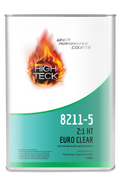 High Teck (5l) Euro Clear - 2:1 Mix Ratio - National Rule&SCAQMD- Water White - 8211-5 - (5L) HIGH TECK EURO CLEAR - 2:1 MIX RATIO - NR&SCAQMD- WATER WHITE - High Teck 8211-5