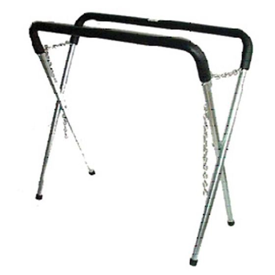 High Teck 95022 Assembled Portable Workstand, 46 In H, 500 Lb Load, Foam Padded Top And Tubing - BODYSTAND - High Teck™ 95022 Assembled Portable Workstand, 46 in H, 500 lb Load, Foam Padded Top and Tubing - High Teck BODYSTAND