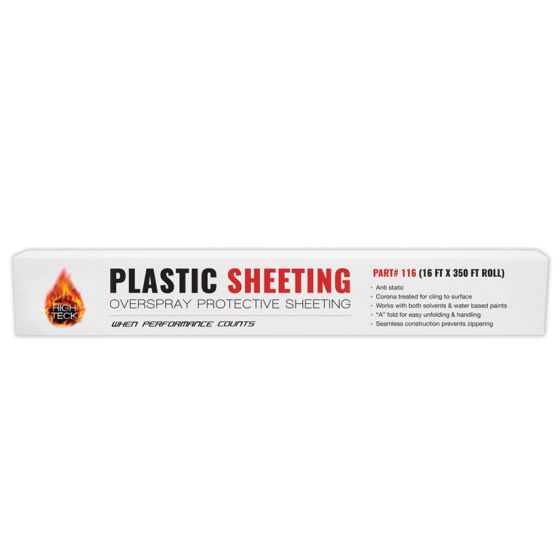 High Teck Corona-Treated Plastic Sheeting - Sleeve - High Teck 116