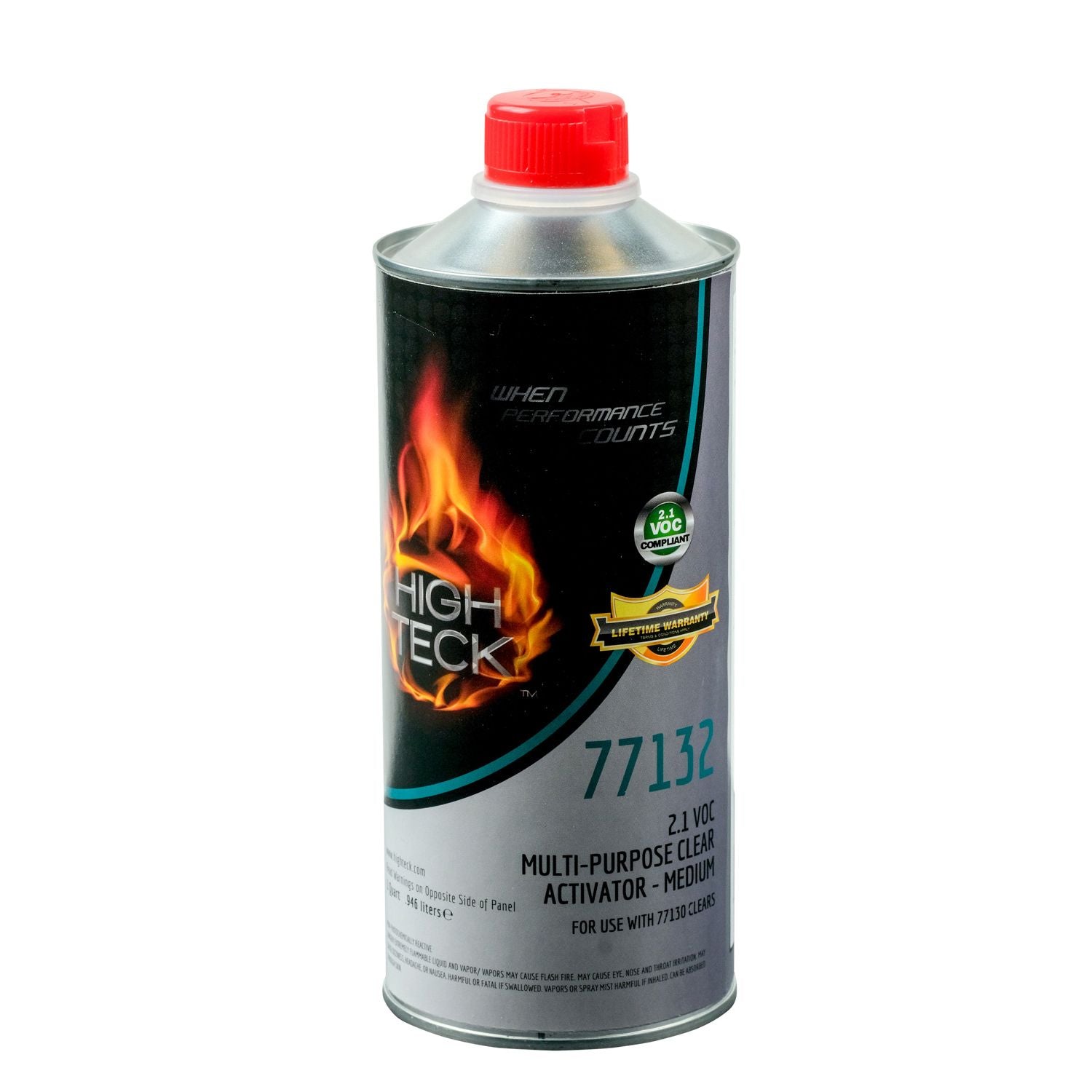 High Teck 77130 Multi-Purpose Clearcoat Activators - Medium / 1 qt - High Teck 77132-4