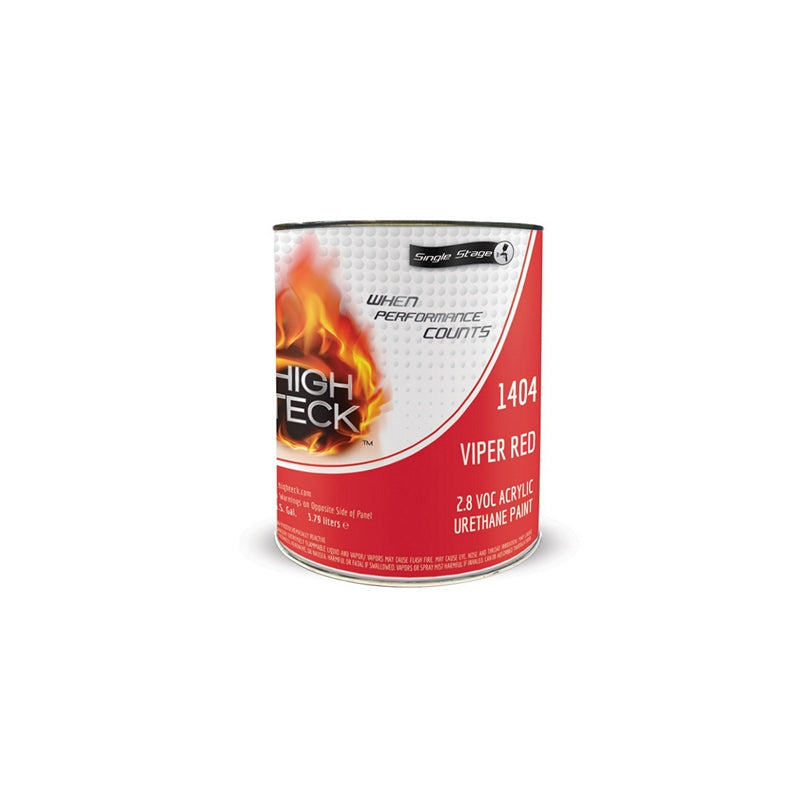 High Teck 1400 Series Acrylic Urethane Single Stage Paint - Red - High Teck 1404-1