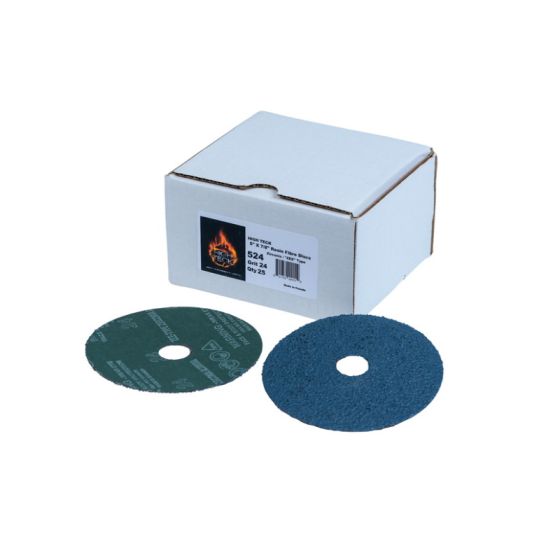 High Teck Grinding Disc, 5 In Dia, 24 Grit, Zirconia - 524 - High Teck™ 524 Grinding Disc, 5 in Dia, 24 Grit, Zirconia - High Teck 524