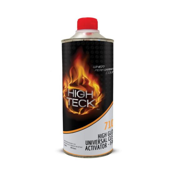 High Teck Fast Activator, Liquid, Use With: 7100 High Gloss Universal Urethane Clear - 1 qt - High Teck 7101-4
