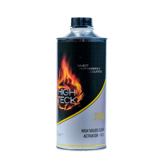 High Teck Fast Activator, Liquid, Use With: 7150 High Solids Urethane Clear - 1 qt - High Teck 7151-4