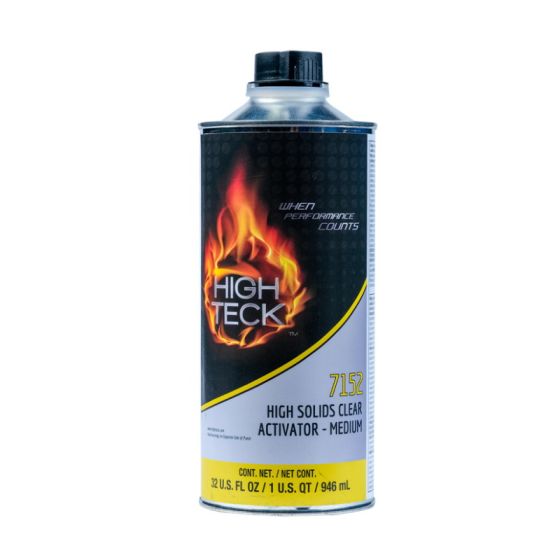 High Teck 7152-4 Medium Activator, 1 QT, Liquid, Use With: 7150 High Solids Urethane Clear - HT-7152-4 - High Teck™ 7152-4 Medium Activator, 1 qt, Liquid, Use With: 7150 High Solids Urethane Clear - High Teck HT-7152-4