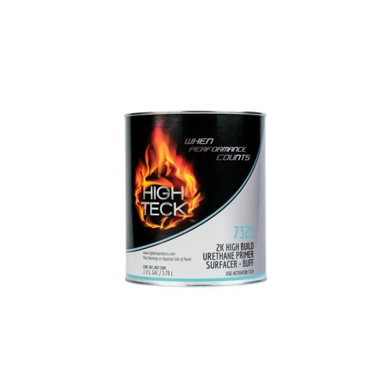 High Teck 7325-1 2K High Build Urethane Primer Surfacer, 1 Gal, Buff, 4.1 Lb/Gal VOC, 4:1 Mixing - HT-7325-1 - High Teck™ 7325-1 2K High Build Urethane Primer Surfacer, 1 gal, Buff, 4.1 lb/gal VOC, 4:1 Mixing - High Teck HT-7325-1