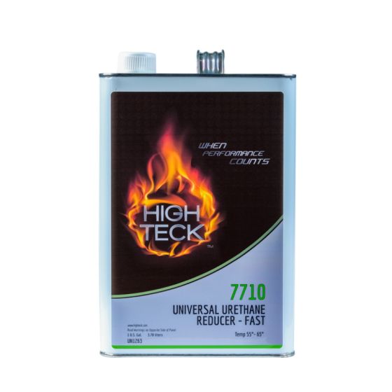 High Teck 7710-1 Fast Urethane Reducer, 1 Gal, Clear, Liquid - HT-7710-1 - High Teck™ 7710-1 Fast Urethane Reducer, 1 gal, Clear, Liquid - High Teck HT-7710-1