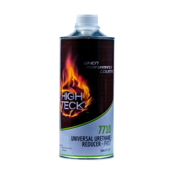 High Teck Fast Urethane Reducer, Clear, Liquid - 1 qt - High Teck 7710-4