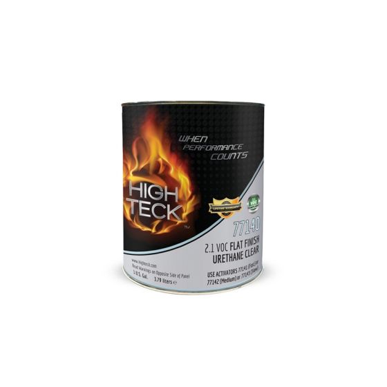 High Teck 77140-12.1 VOC Flat Finish Clear - 77140-1 - High Teck™ 77140-12.1 VOC FLAT FINISH CLEAR - High Teck 77140-1