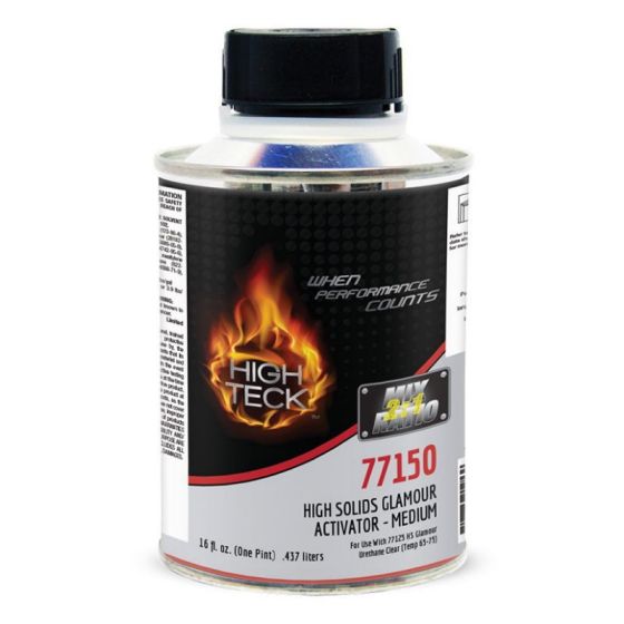 High Teck 77150-8 Medium Activator, 1 PT, Liquid, Use With: 77125 High Solids Glamour Clear - HT-77150-8 - High Teck™ 77150-8 Medium Activator, 1 pt, Liquid, Use With: 77125 High Solids Glamour Clear - High Teck HT-77150-8