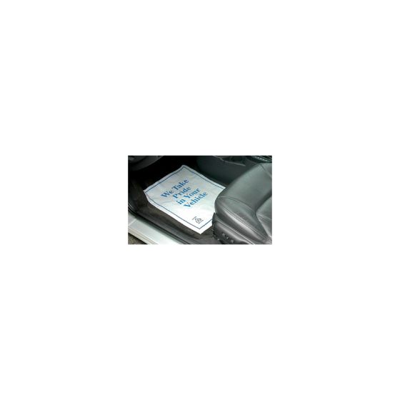 High Teck 800 Self-Adhering Floor Mat, 21 In L X 16 In W, 2.0 Mil In Thk, Plastic - FM250 - High Teck™ 800 Self-Adhering Floor Mat, 21 in L x 16 in W, 2.0 mil in THK, Plastic - High Teck FM250