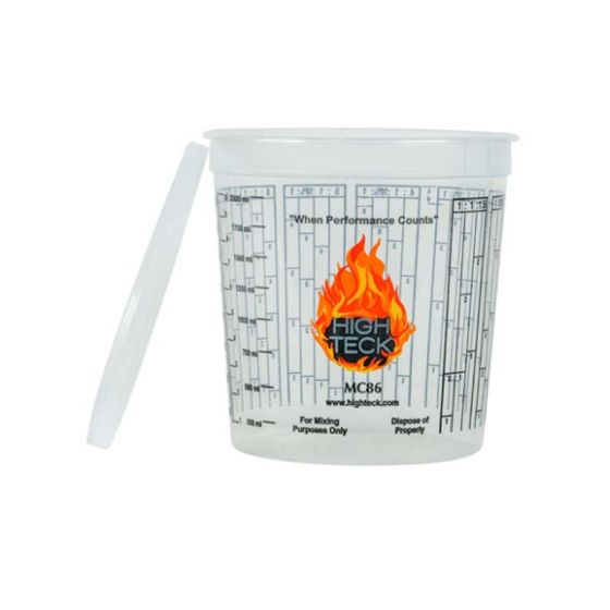 High Teck Graduated Mixing Cups - Case - High Teck MC86