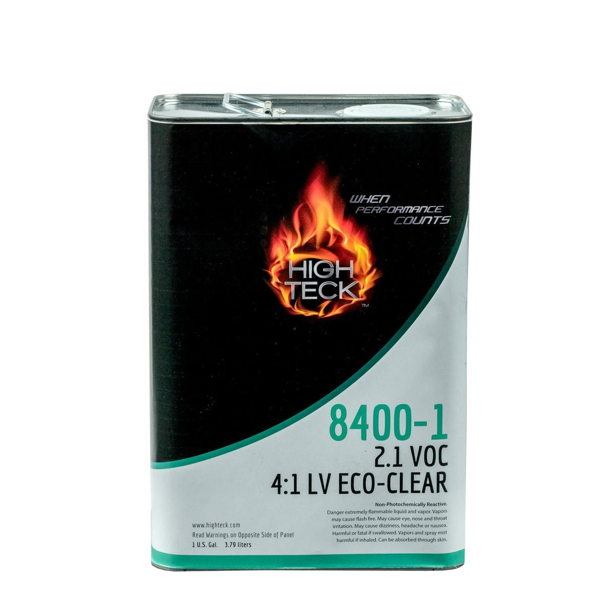 High Teck Eco Clear 4:1, 2.1 VOC, High Gloss, Flexible, Gallon - 8400-1 - High Teck 8400-1 Eco Clear 4:1, 2.1 VOC, High Gloss, Flexible, Gallon - High Teck 8400-1